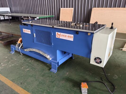 Máquina formadora de cotovelo de duto redondo HVAC | Linha de produção de cotovelo segmentado e Gore