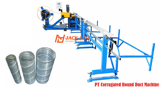 Máquina de duto de pós-tensionamento ondulado em espiral | Formador de tubo PT para concreto protendido